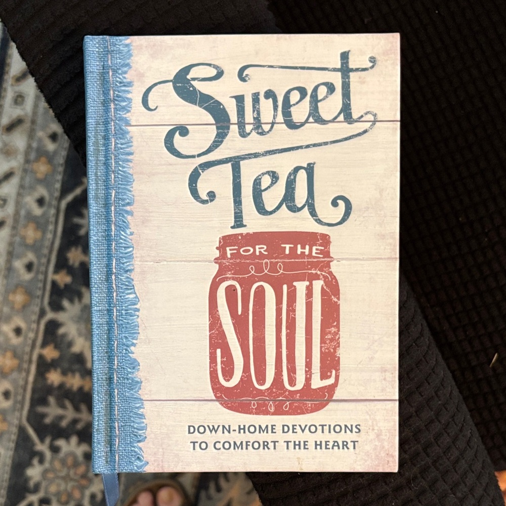 Sweet Tea for the Soul Book - Blue and Red Cover